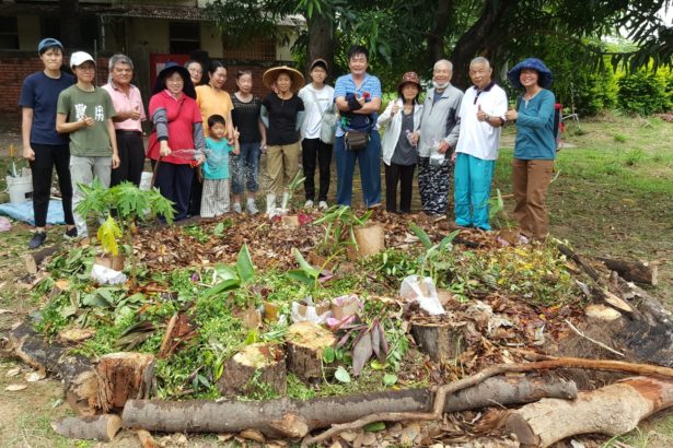 成大芒果绿美地以校园资材循环再利用打造与土地共生共荣示范